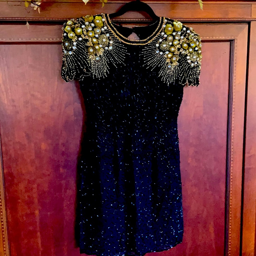 Lillie Rubin midi dress